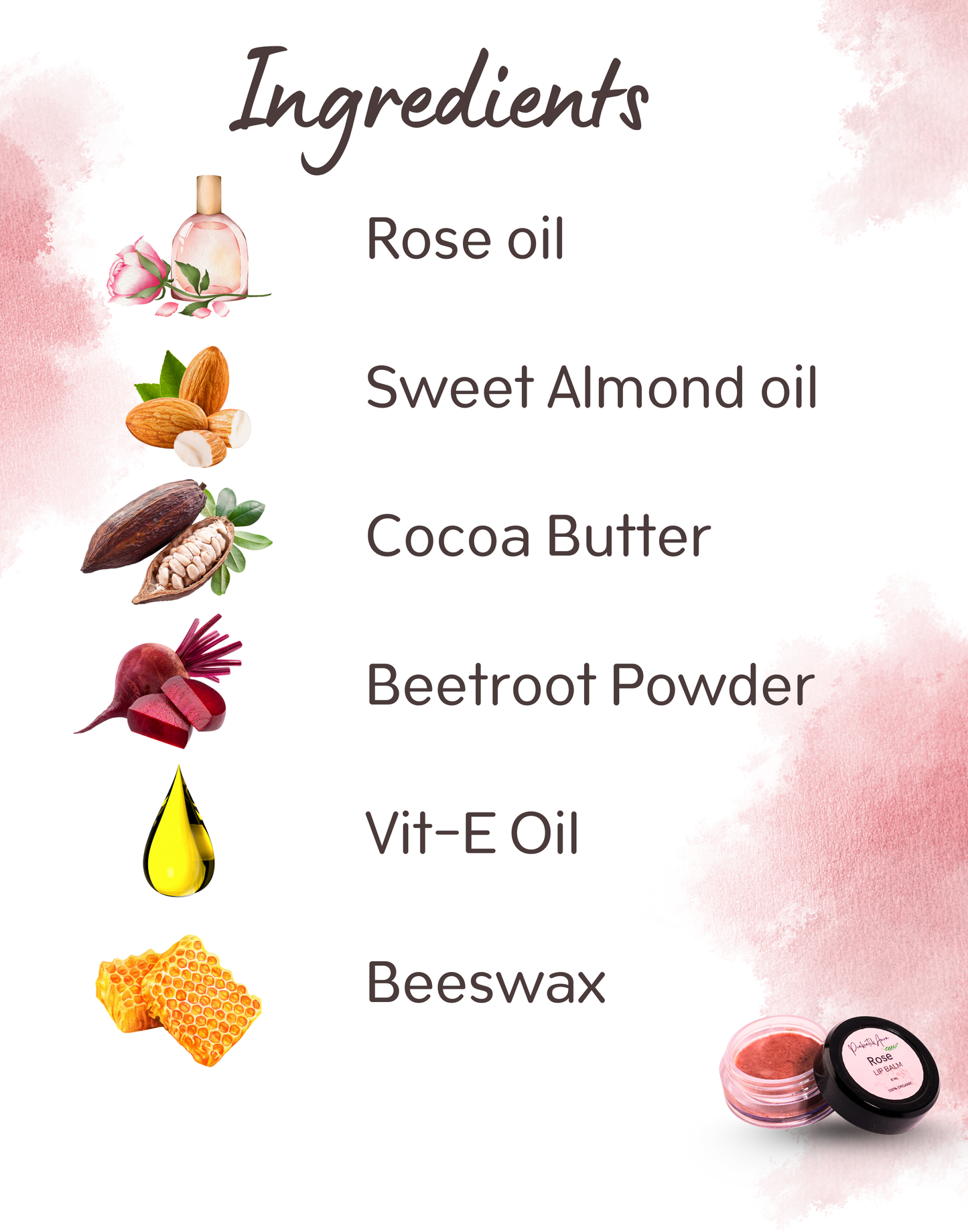 Rose Lip Balm
