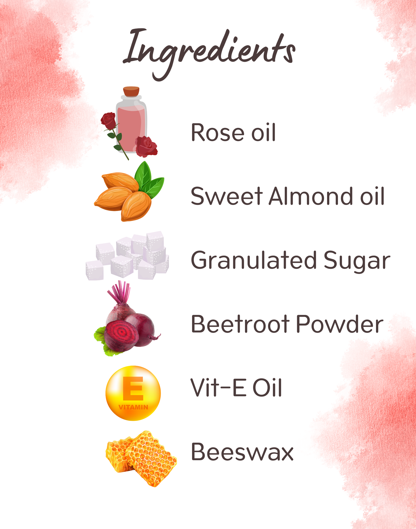 Rose Lip Scrub