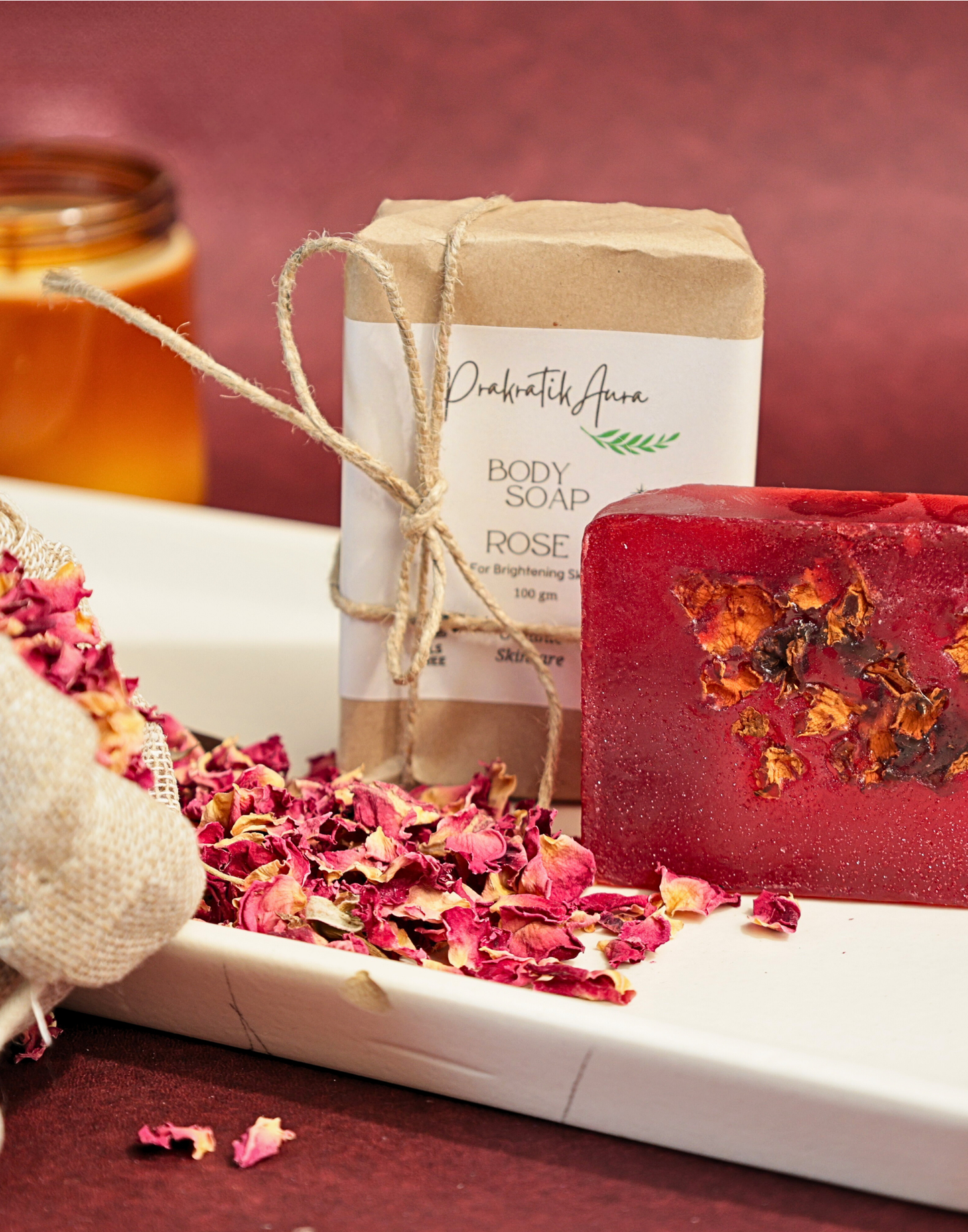 Handmade Rose Body Soap