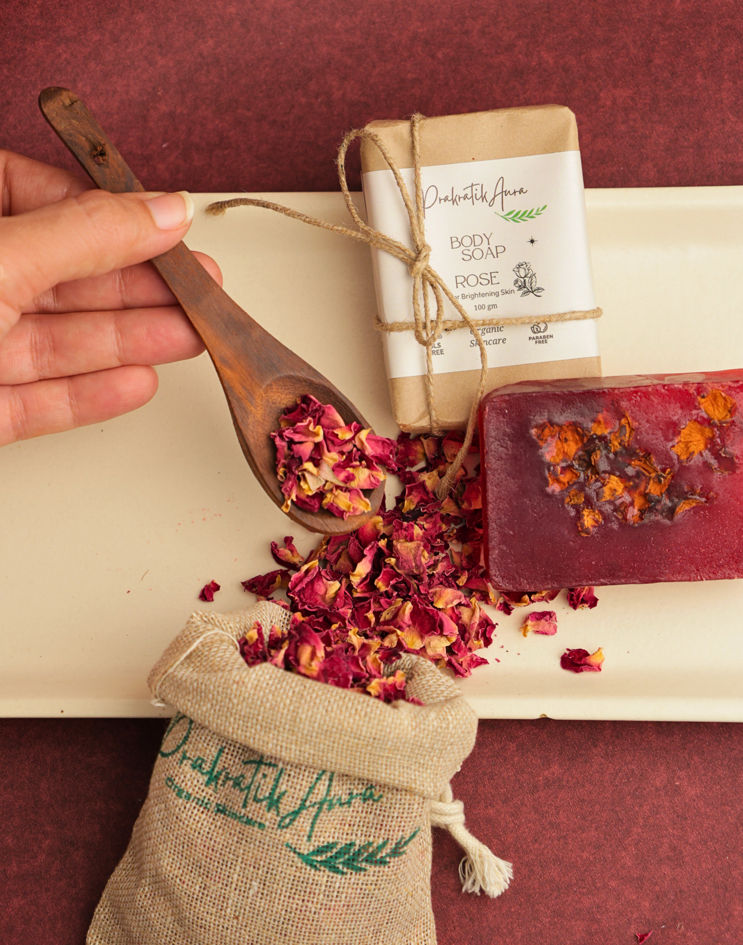 Handmade Rose Body Soap