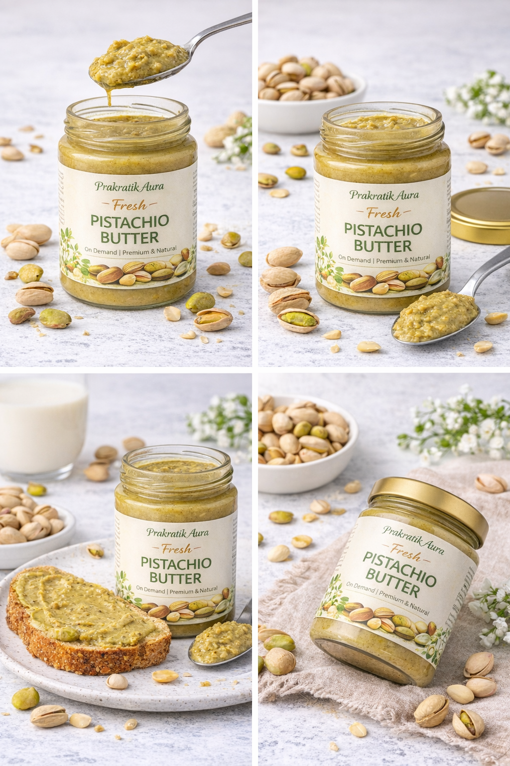 Fresh Pistachio Butter (On Demand | Premium & Natural)