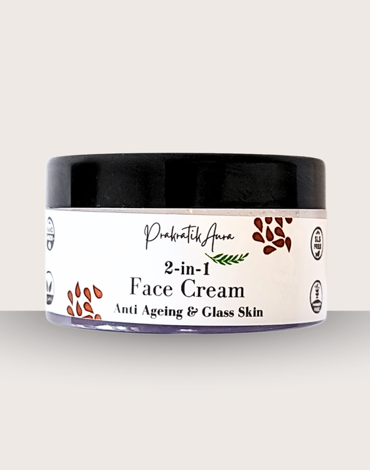 2-in-1 Face Cream – Anti-Ageing & Glass Skin