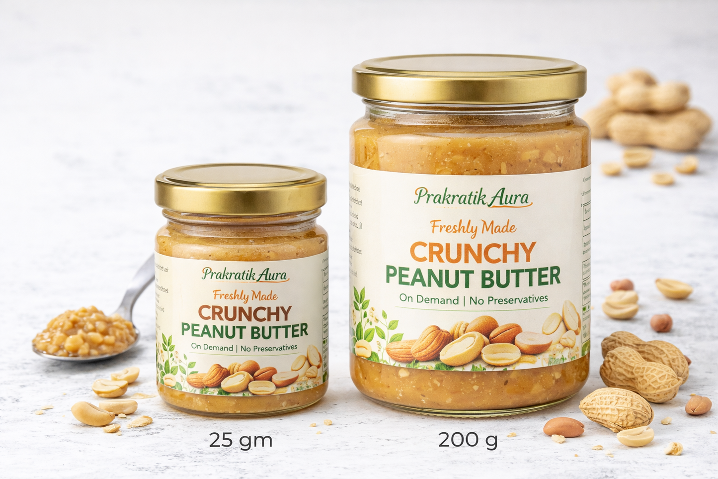 Freshly Made Peanut Butter (On Demand | No Preservatives)