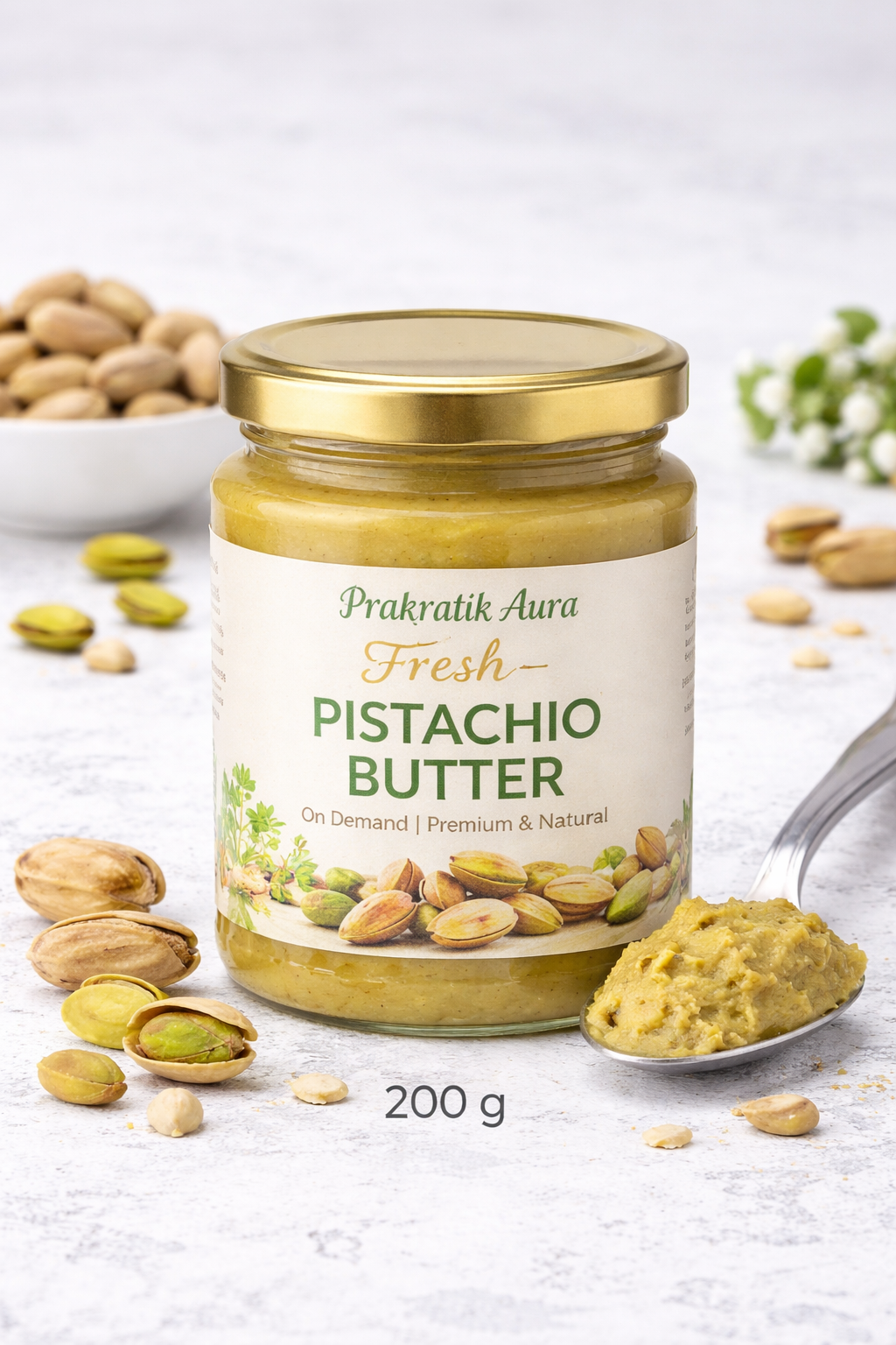 Fresh Pistachio Butter (On Demand | Premium & Natural)