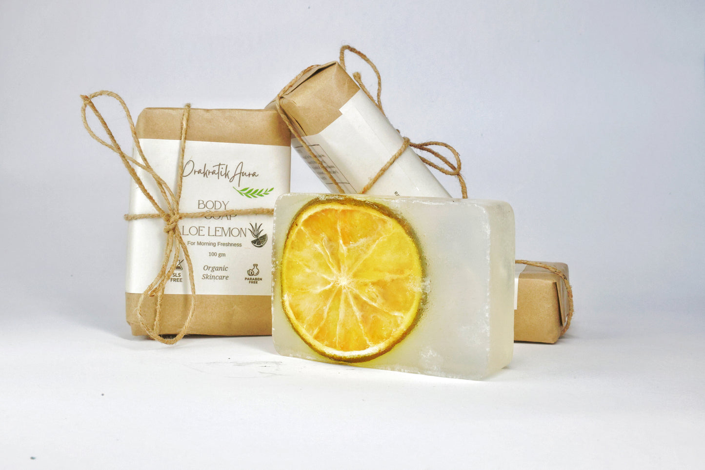 Handmade Aloe Lemon Body Soap