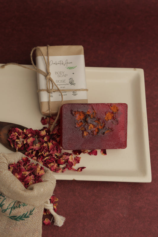 Handmade Rose Body Soap