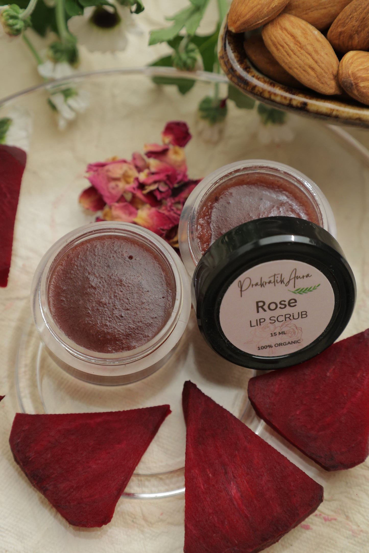 Rose Lip Care Duo (Scrub + Balm)