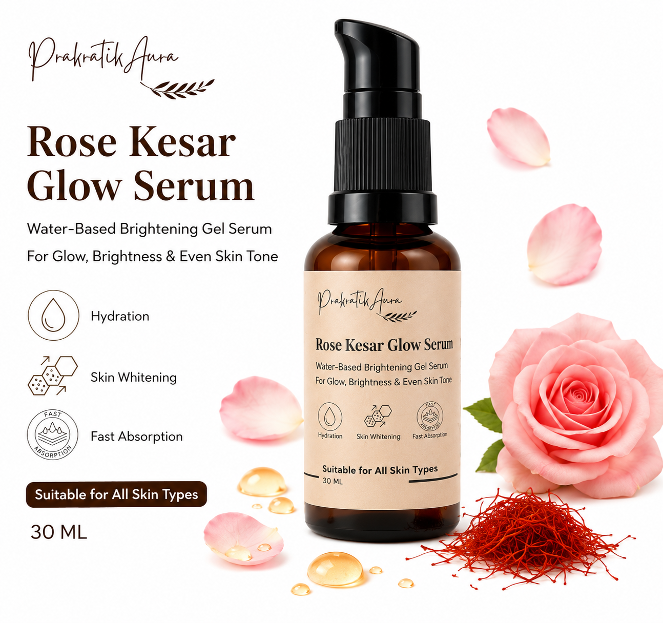 Kesar & Rose Serum