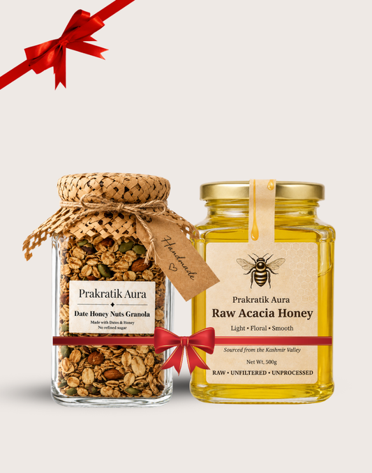 Honey & Granola Gift Combo | Happiness in a Box
